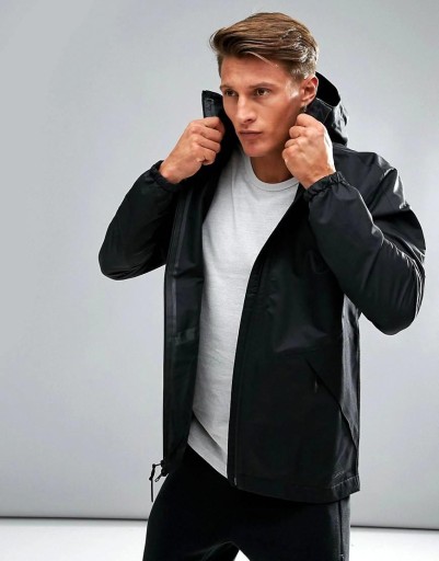 ADIDAS ATHLETICS ID STORM PARKA JACKET IN BLACK kod 8327008762