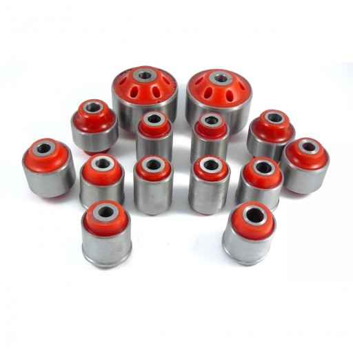 4503503 - Сайлентблоки поперечных рычагов opel vectra c signum, комплект задней подвески, полиуретан