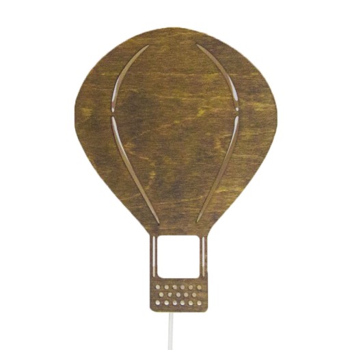 Дерев'яний світлодіодний світильник дитячий BALON