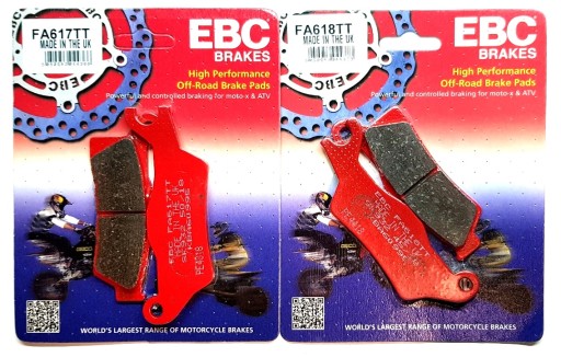 FA617TT FA618TT - КОЛОДКИ ЗАДНІ CAN-AM OUTLANDER 500 650 800 1000 XMR