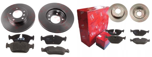 Диски колодки TRW ПД ЗД BMW 3 E36 E46