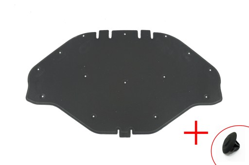 50T1WM 1666820126 - Звукоизолятор капота двигателя MERCEDES ML W166 11-15r