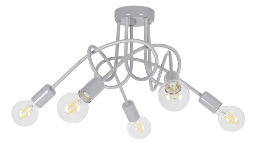 🚨 OSTATNIE SZTUKI! Lampa wisząca Pasti Szara – Idealna do pokoju dziecka. HIT CENOWY Allegro!