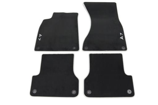 Велюровые коврики спереди и сзади AUDI A7 C7 оригинал