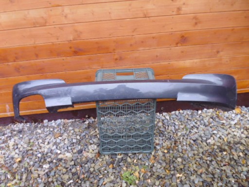 Задній дифузор BMW X3 F25 M-пакет