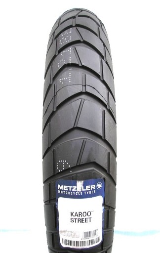 110 / 80R19 METZELER KAROO STREET 59V TL ФРОНТ