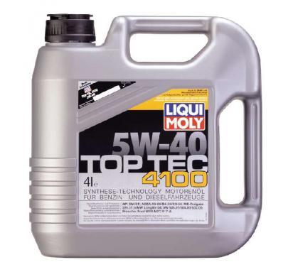 LIQUI MOLY OIL TOP TEC 4100 5W40 4л API:SM/CF
