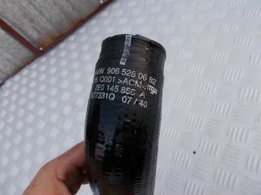 Volkswagen CRAFTER 2.5 TDI hose pipe wiring air turbo HVW9065280682