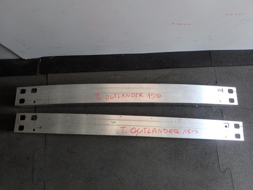 sider below bumper rear part MITSUBISHI OUTLANDER LIFT 15
