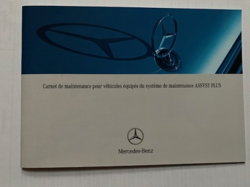 MERCEDES A B CL GL M SLK S R сервисная книга FR