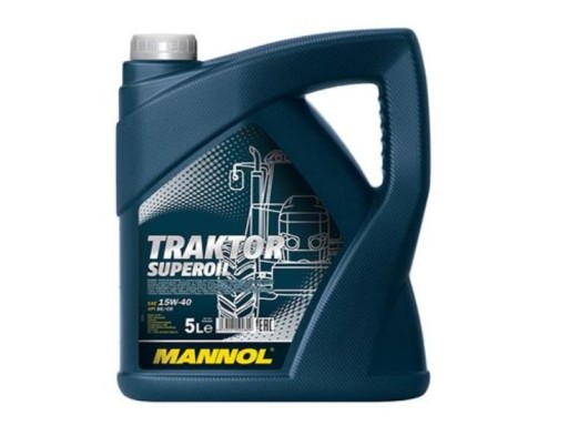 Тракторное масло Superoil 15W40 API SG/CD 5л Mannol