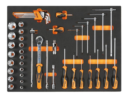 ПРОФІЛЬНА ВСТАВКА З 48 ІНСТРУМЕНТАМИ BETA 2450/MB47