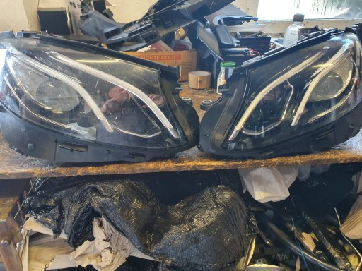 Передние фары мерседес 213