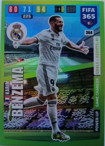 FIFA 365 2020 POWER-UP GAME 364 KARIM BENZEMA