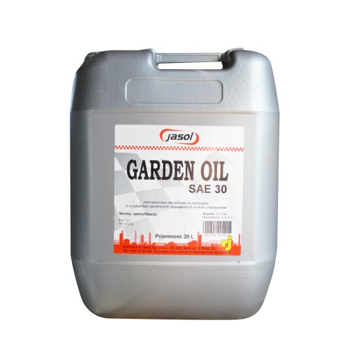 МАСЛО ДЛЯ ТРАМБОВКИ JASOL GARDEN OIL SAE 30 - - 20 Л