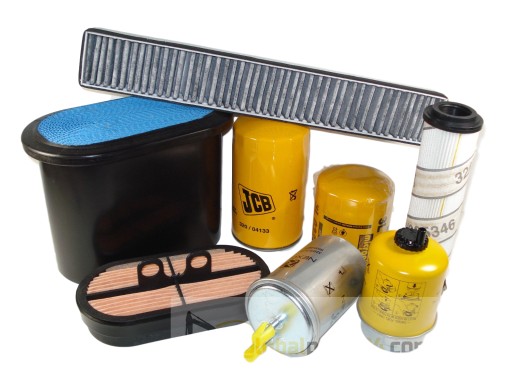 0021 - НАБІР ФІЛЬТРІВ JCB 3CX 4CX 2005-2006