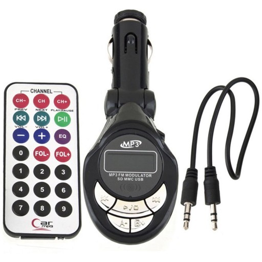 TRANSMITER FM Car MP3 Player USB SD Pilot LCD