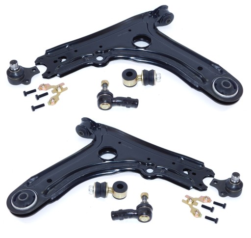 4210050 - Комплект передней подвески, рычаги, торцевые крышки vw golf 3 iii