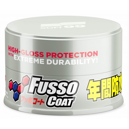 SOFT99 New FUSSO COAT 12 MONTH WAX для яркого лака