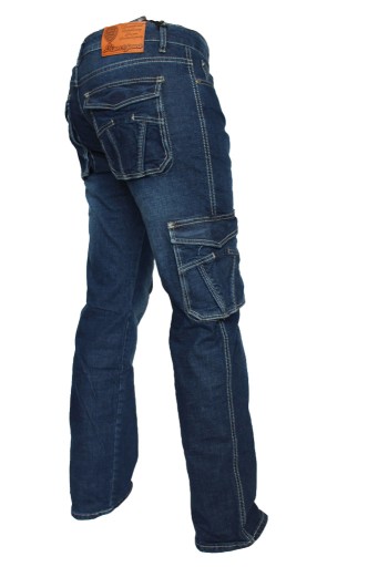 Spodnie jeansy dzinsy męskie bojÓwki przecierane 8549618882 Odzież Męska Spodnie DA IEPYDA-1