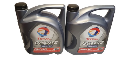 TOTAL QUARTZ OIL 0W30 INEO FDE 2X 5л 10л