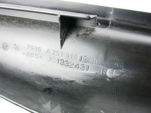 cover seat left front Mercedes R-klasa W251