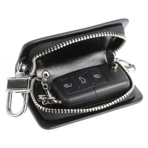 ФОРД ХОНДА ХЮНДАЙ ЧЕХОЛ ДЛЯ КЛЮЧЕЙ КОЖА ЧЕРНЫЙ