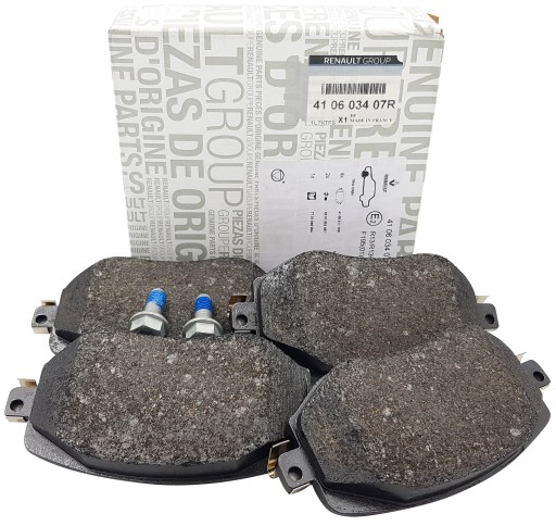 410603407R - ПЕРЕДНИЕ ТОРМОЗНЫЕ КОЛОДКИ ORG ДЛЯ RENAULT MEGANE IV