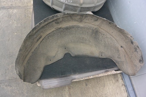 mudguard rear. left right AUDI Q7 4L LIFT KPL