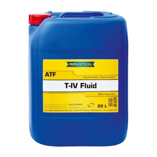 Ravenol atf t-iv рідина 20л