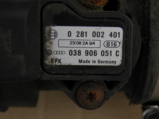 T5 TRANSPORTER 2.5TDI 06- pipe tube BNZ BPC
