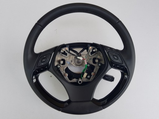 РУЛЕВОЕ КОЛЕСО TOYOTA C-HR ' 16 КОЖА ОРИГИНАЛ