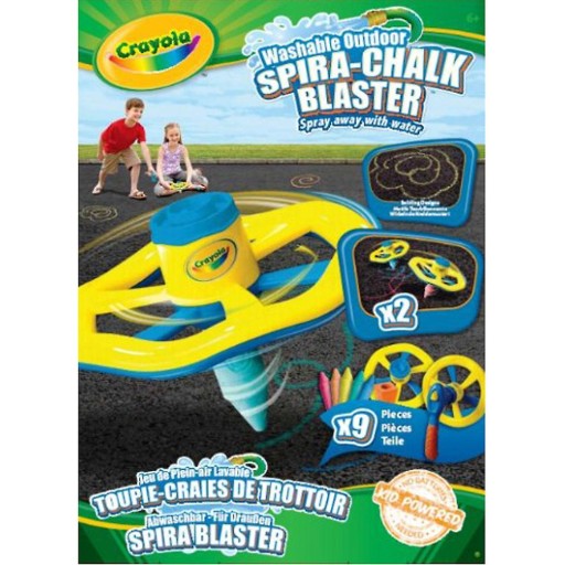 Crayola Washable Outdoor Spira-Chalk Blaster