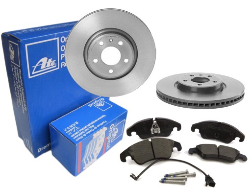 Диски колодки ATE передня AUDI Q5 8R 320 мм