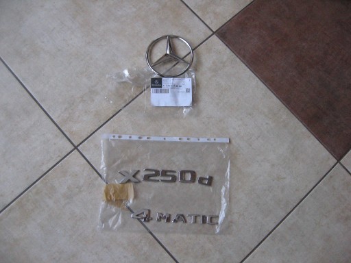 A4708173500 - ЭМБЛЕМА - ЗАДНЯЯ ИНСТРУКЦИЯ - MERCEDES X CLASS W470