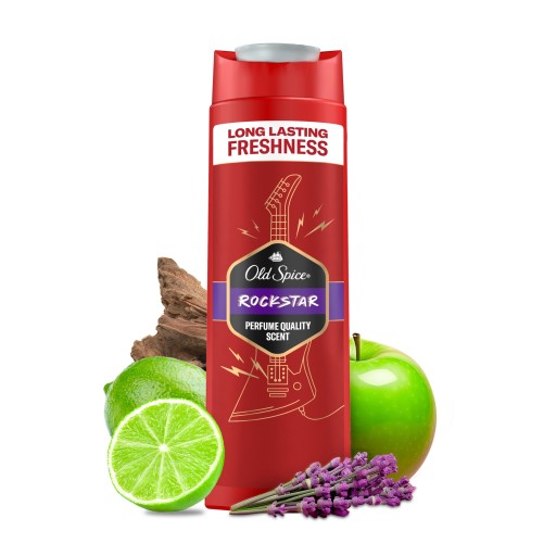 OLD SPICE Rockstar Żel pod prysznic 3 w 1 Bergamotka 400ml NOWOŚĆ!!!