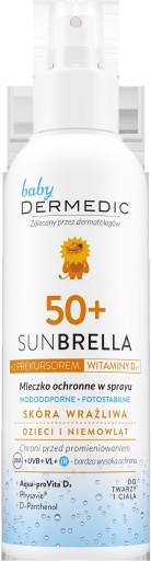 Сонцезахисний лосьйон Dermedic Baby Sunbrella 50 SPF 150 мл 150 г