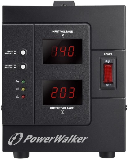 2 × стабилизатор напряжения avr powerwalker 230 в 2000 ва