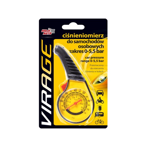 АКСЕССУАРЫ БЛИСТЕРНЫЙ МАНОМЕТР ДЛЯ ЦВЕТА 0-5,5 БАР БЛИСТЕР ШТ VIRAGE