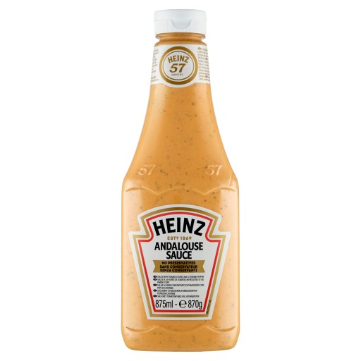 Heinz Andalouse Sauce Omáčka s paradajkovým pretlakom a kajenským korením 870 g