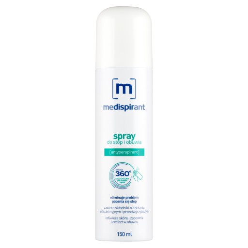 MEDISPIRANT SPREJ NA NOHY A OBUV 150 ML