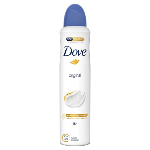 dove original antyperspirant w sprayu 250 ml   