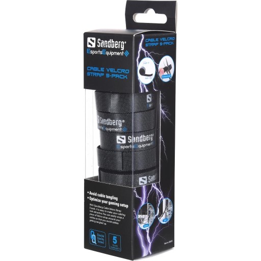 Sandberg Cable Velcro Strap 5 шт