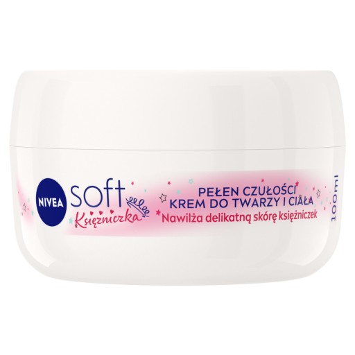 NIVEA SOFT PRINCESS Hydratačný krém 100 ml