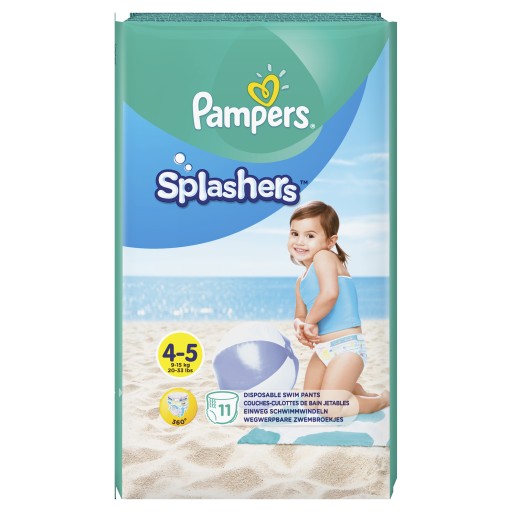 Підгузки Pampers Splashers розмір 4 9-15 кг 11 шт.