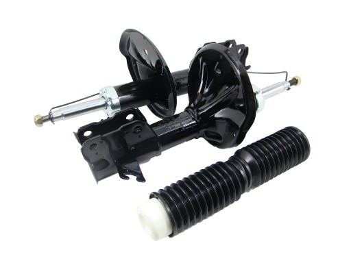 052502R, 052502L, - Амортизатори х2 передні + бампери + чехли mitsubishi space star