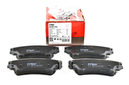 GDB1783 - ПЕРЕДНИЕ ТОРМОЗНЫЕ КОЛОДКИ TRW OPEL INSIGNIA A 2.0 CDTI