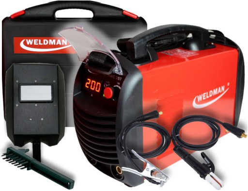Spawarka inwertorowa 200A ARC-207 Weldman Mma