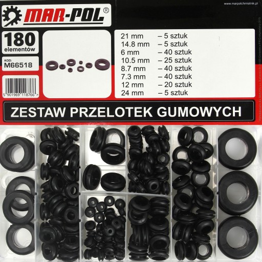 НАБОР РЕЗИНОВЫХ ВТУЛОК 180 EL