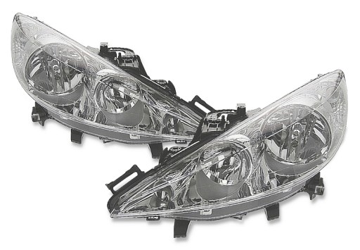 550-1141-LD-EM - PEUGEOT 207 06-13 Лампа ближнего света DEPO